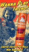 [KINGROLL] INFUSED PREROLL - 1.3G - Chucky's Bride x Blue Scream (S)