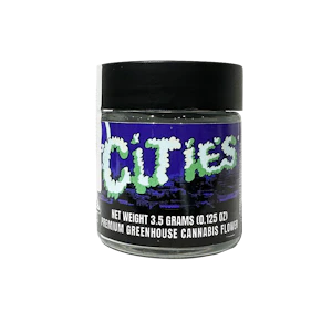 Cities - Cities - 3.5g Flower (Blueberry OG-Indica)