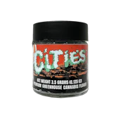 Cities - 3.5g Flower (Wedding Cake-Hybrid)