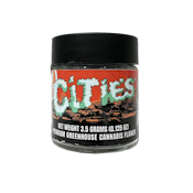 Cities - 3.5g Flower (Jelly Cake-Hybrid)