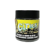 Cities - 3.5g Flower (Green Crack-Sativa)