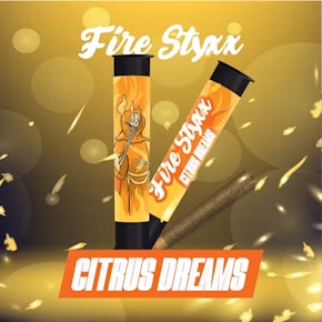 Fire Styxx - Citrus Dreams 1G Infused Pre-Roll