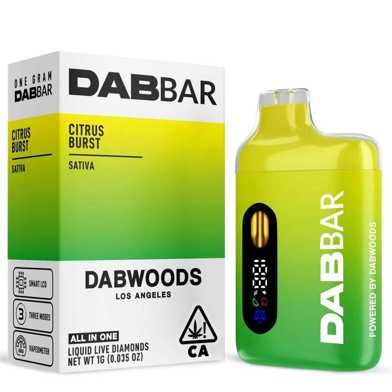 Dabwoods - Dabwoods - 1g LQD AIO - Citrus Burst Main Image