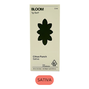 BLOOM - Bloom - Live Resin - Citrus Punch - RTU - 1.0g