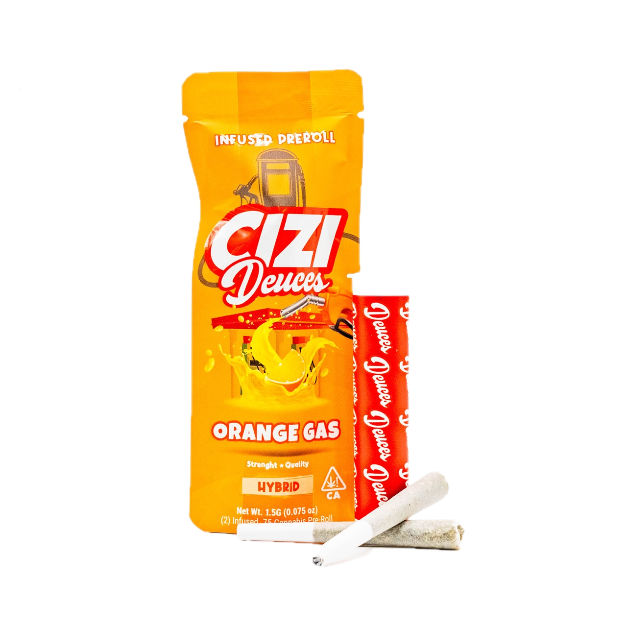 CIZI | Orange Gas | Infused Pre-Roll | 2pk