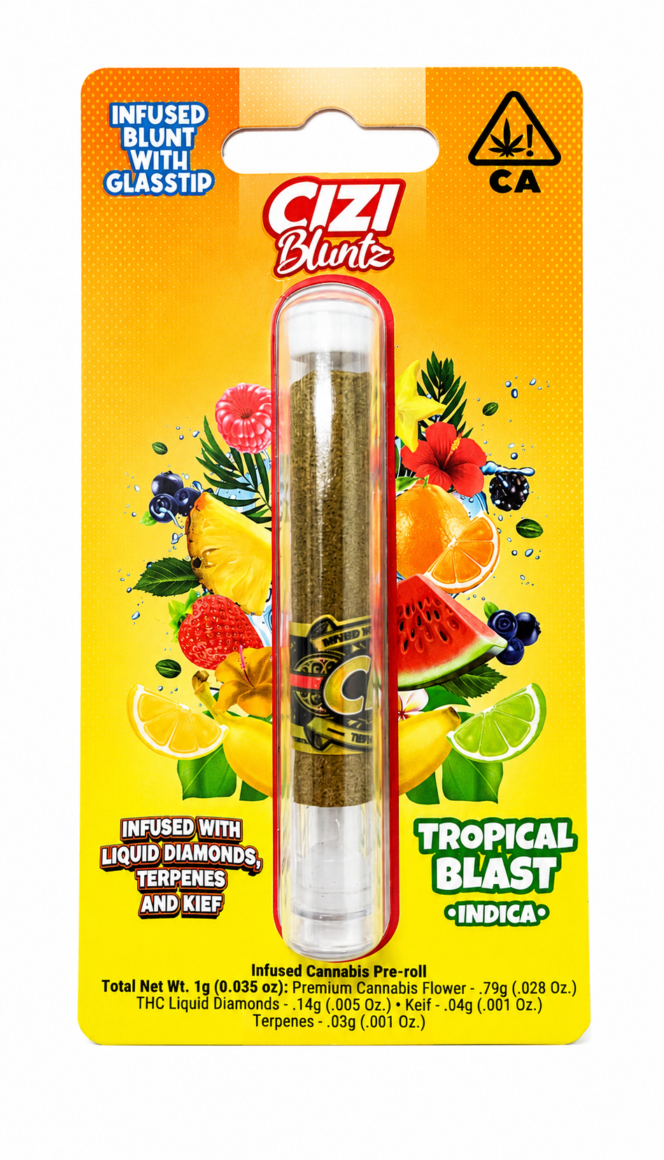 CIZI | Tropical Blast | Triple Infused Blunt
