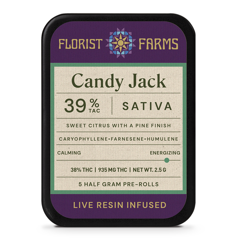Candy Jack Live Resin 5pk - 2.5g - Preroll