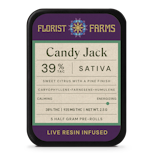 Florist Farms - Infused Live Resin 5 pk Candy Jack - Preroll