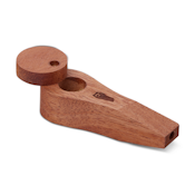 Wooden Pipe w/ Lid