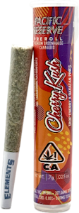 PACIFIC RESERVE - Cherry Kush .7g Pre-Roll - Pacific Reserve 