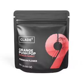 Clade9 | Orange Push Pop | 1g