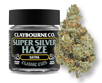 Claybourne Co. - Claybourne | Super Silver Haze | Large Buds Classic cuts (3.5g) Main Image
