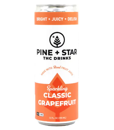 Pine + Star - Classic Grapefruit [5mg THC] Main Image