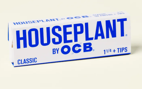 Houseplant by OCB - Classic 1 1/4" Rolling Papers + Tips
