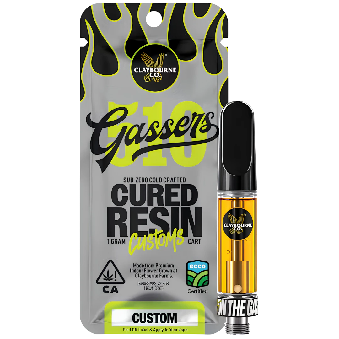 Claybourne Co. - Claybourne Co. - 1g Cured Resin Cart - Mule Fuel x King Louis OG Main Image