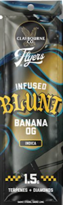 CLAYBOURNE CO. - [Claybourne Co.] Flyers Infused Blunt - 1.5g - Banana OG (I)