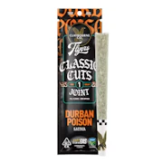 Claybourne Classic Cut Preroll 1g Durban Poison