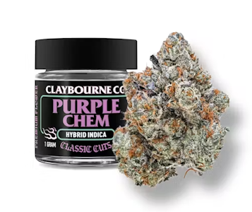 CLAYBOURNE CO. - Claybourne 1g Purple Chem