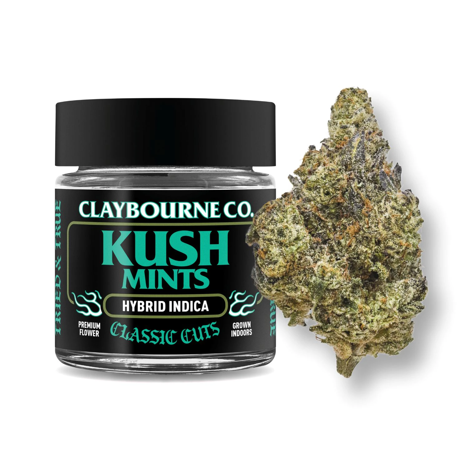 Claybourne Co. - Claybourne Co. - 3.5g Classic Cuts - Kush Mints Main Image