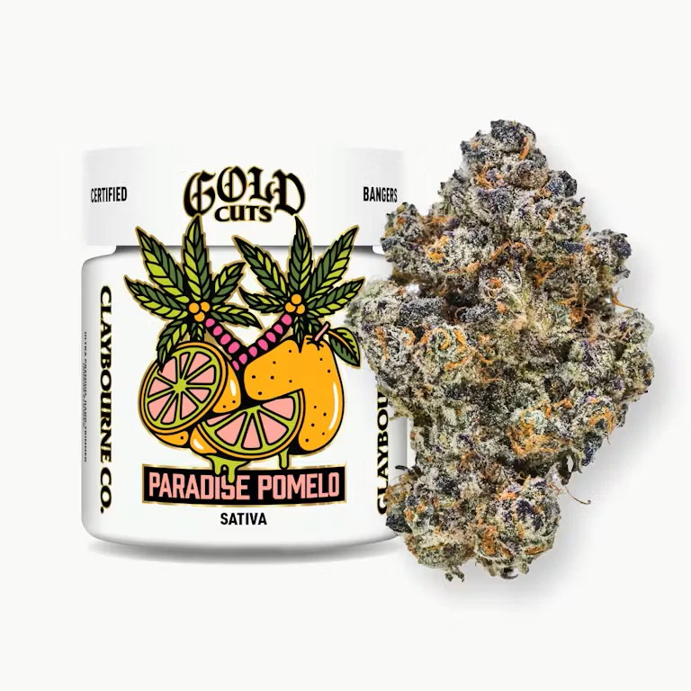 Claybourne Co. - Claybourne Co. - 3.5g Gold Cuts - Paradise Pomelo Main Image