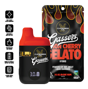 CLAYBOURNE CO. - Claybourne Gassers All In One 1g Lemon Cherry Gelato