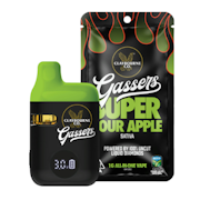 Claybourne Gassers All In One 1g Super Sour Apple