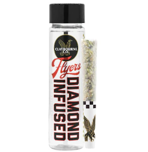 CLAYBOURNE CO. - [Claybourne Co.] Diamond Infused Preroll 2 Pack - 1g - Gas Plant (I)