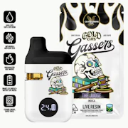 Claybourne Gold Cuts Live Resin Gassers AIO 1g The Judge