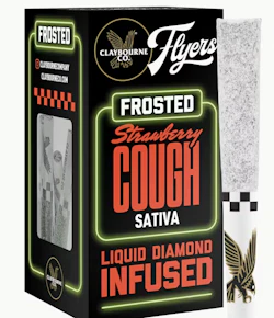 Strawberry Cough Flyers Frosted Infused 5 Pack
