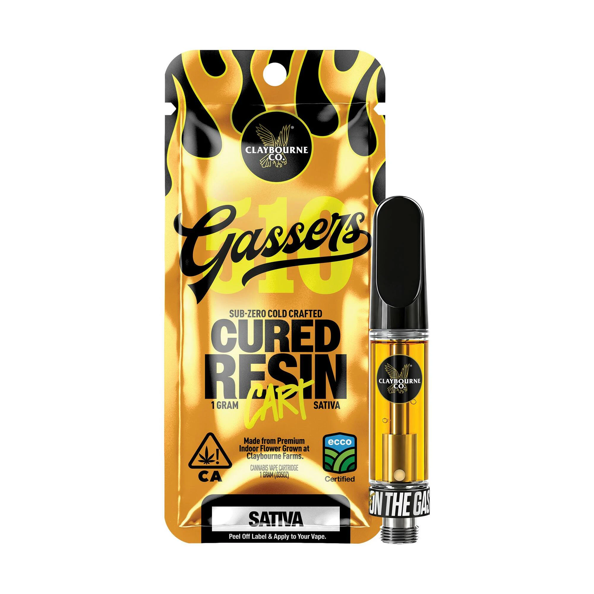 Claybourne Co. - Claybourne Co. - 1g Cured Resin Cart - Paradise Pomelo Main Image