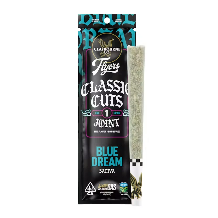 Claybourne Co. - [Claybourne] Classic Cut Preroll - 1g -  Blue Dream (S) Main Image