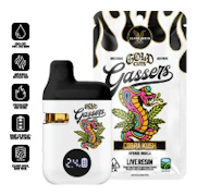 Claybourne Co. - 1g Live Resin Gold Cuts AIO - Cobra Kush