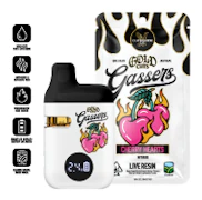 Claybourne Co. - 1g Live Resin Gold Cuts AIO - Cherry Hearts