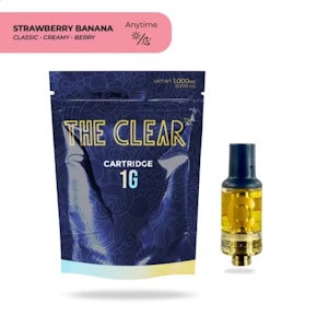THE CLEAR - The Clear | Strawberry Banana | 1g Cartridge