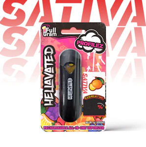 HELLAVATED - Clementine, All-in-One, Distillate, 1g