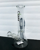 Clover 10" Clear Beaker Bong