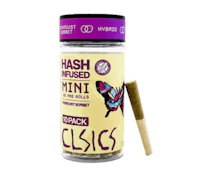 Clsics Hash Infused 10pk Prerolls 3g Stardust Sorbet