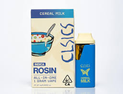 CLSICS - CLSICS | CEREAL MILK ROSIN - AIO | CARTRIDGE | 1G