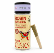 Clsics Rosin Infused 5pk Prerolls 2.5g Berry Prism