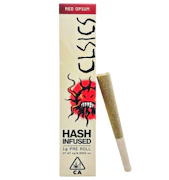 CLSICS | Red Opium | Hash Infused Pre-Roll | 1g