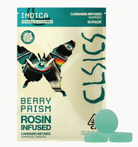 CLSICS - CLSICS Rosin 10pk Gummies Berry Prism Main Image