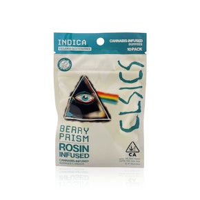 CLSICS - Edible - Berry Prizm - Indica - Live Rosin Gummies - 100MG