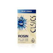 CLSICS - Disposable - Blue Crack Live Rosin - 1g