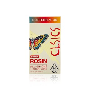 CLSICS - All In One - Butterfly OG - Live Rosin - 1G