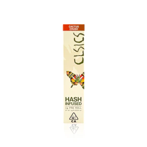 CLSICS - Infused Preroll - Cactus Crush - Hash - 1G
