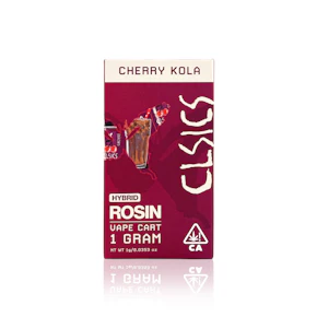 CLSICS - Vape Pen - Cherry Kola - Live Rosin - 1G