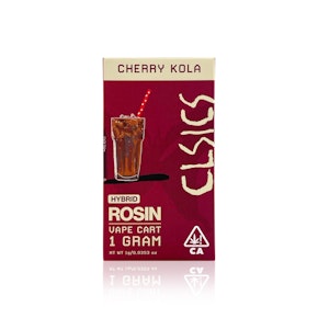 CLSICS - Vape Pen - Cherry Kola - Live Rosin - 1G