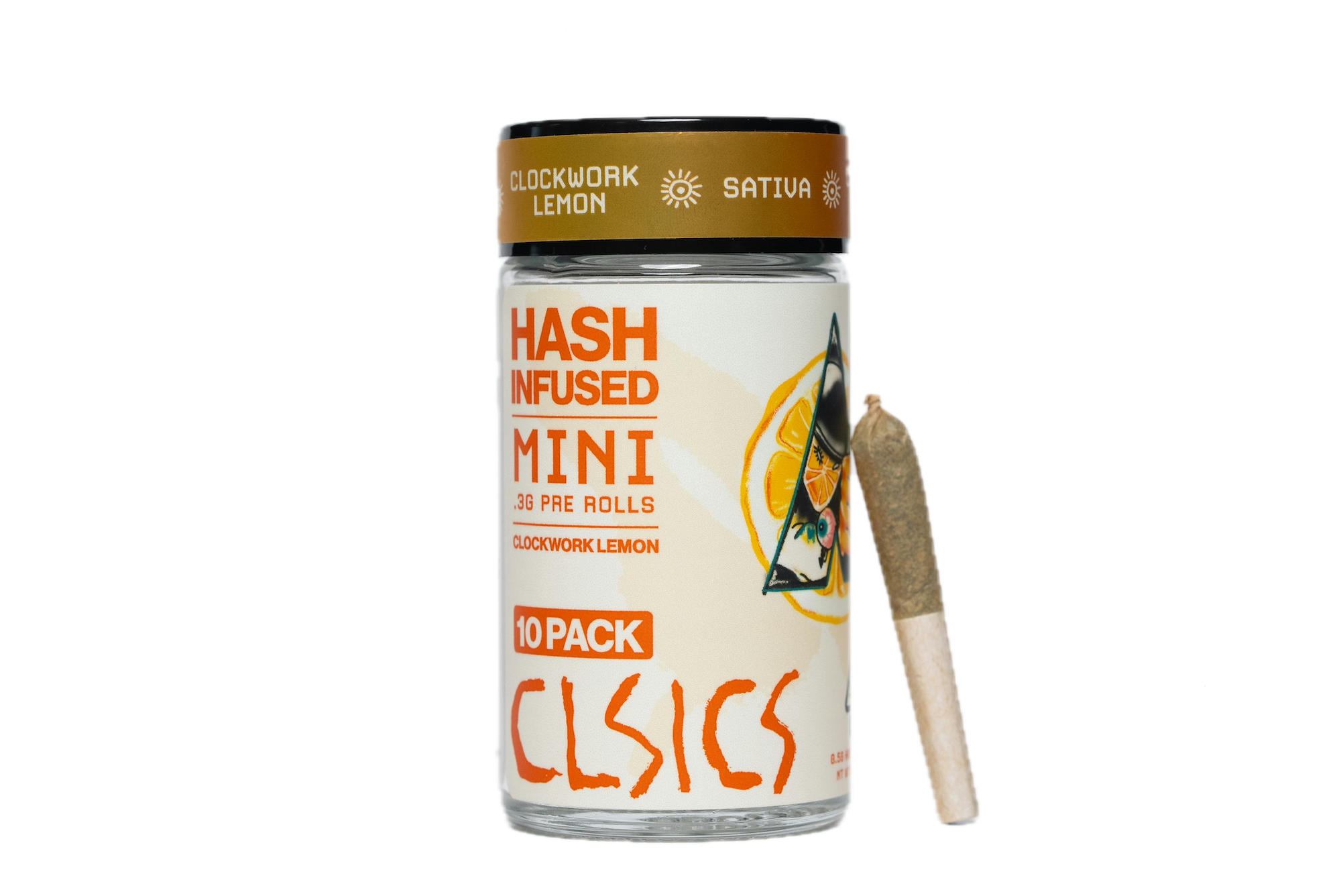 CLSICS | Clockwork Lemon | Hash Infused | 10pk