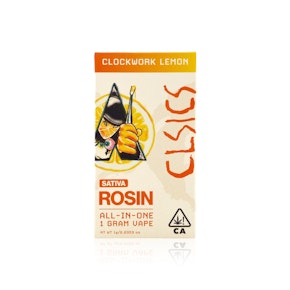 CLSICS - All In One - Clockwork Lemon - Live Rosin - 1G