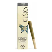 CLSICS | Ghost Vapor | Hash Infused Pre-Roll | 1g